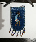 Credit Card Holder CrossBody Bag With Strap V0710 - Kokopelli - view 20