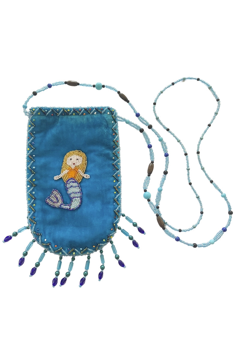 Mermaid Pattern Velvet Crossbody Bags VXL0609-Mermaid - view 2