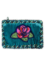 Rose Rectangle Velvet Coin Purse V0701 - view 7