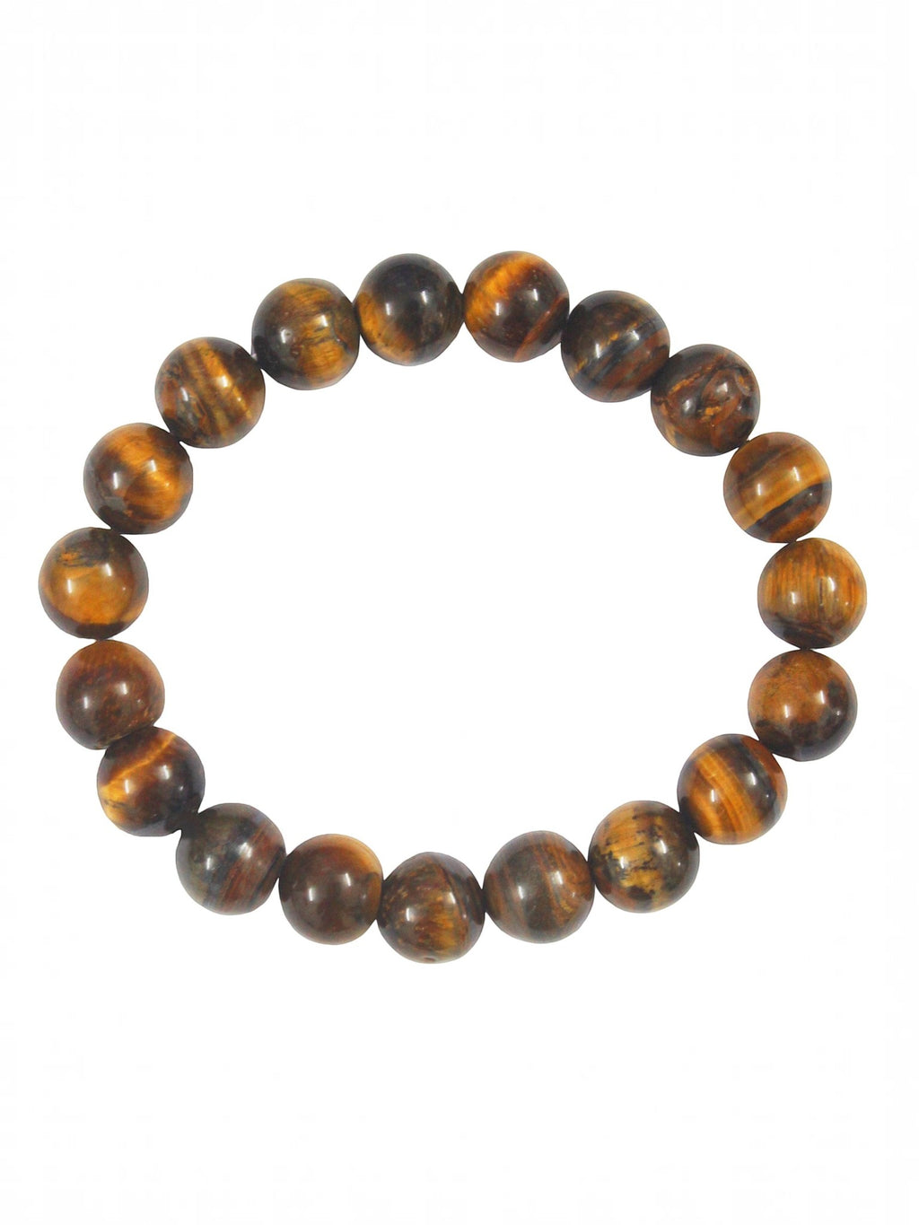 Tigers Eye Stretch Stone Stretch Bracelet B1727-12MM