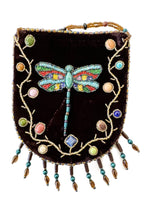Dragonfly Pattern Velvet Crossbody MUG-Dragonfly - view 12