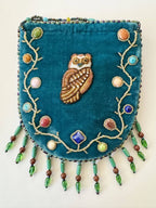 Owl Pattern Velvet Crossbody Mug - view 7