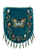 Butterfly Pattern Velvet Crossbody Bag LUG - view 10