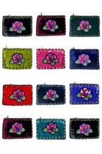 Rose Rectangle Velvet Coin Purse V0701 - view 10