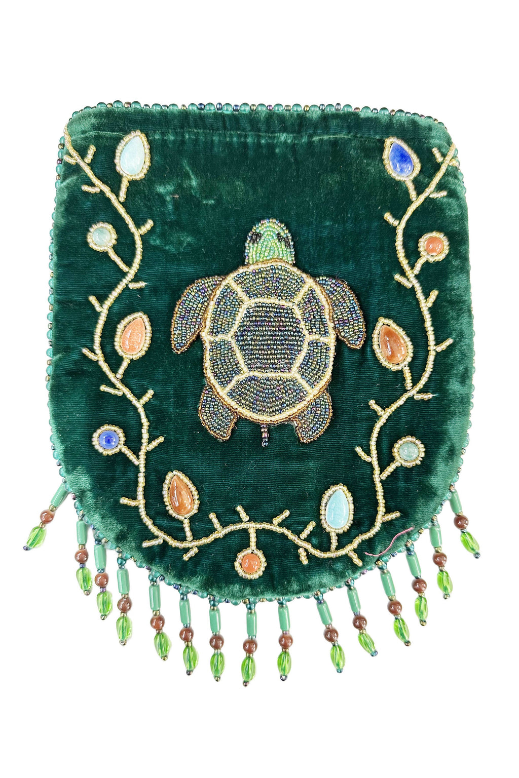 TURTLE Pattern Velvet Crossbody Bag LUG - view 5