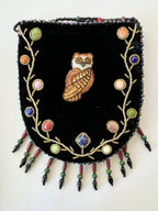 Owl Pattern Velvet Crossbody Mug - view 6