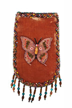 Butterfly Pattern Velvet Crossbody Bag VXL0609-Butterfly - view 7