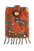 Dragonfly Rectangular Velvet Crossbody VBG15 - view 9