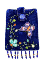 Butterfly Rectangular Velvet Crossbody VBG15-BU - view 17