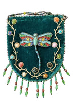 Dragonfly Pattern Velvet Crossbody MUG-Dragonfly - view 6
