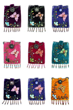 Butterfly Rectangular Velvet Crossbody VBG15-BU - view 6