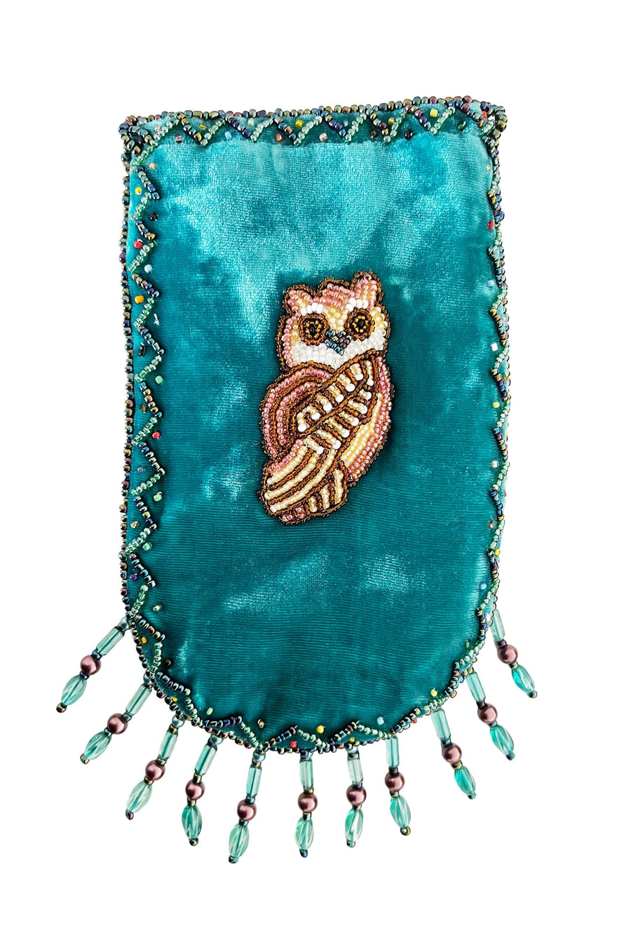 OWL Pattern Velvet Crossbody Bags VXL0609