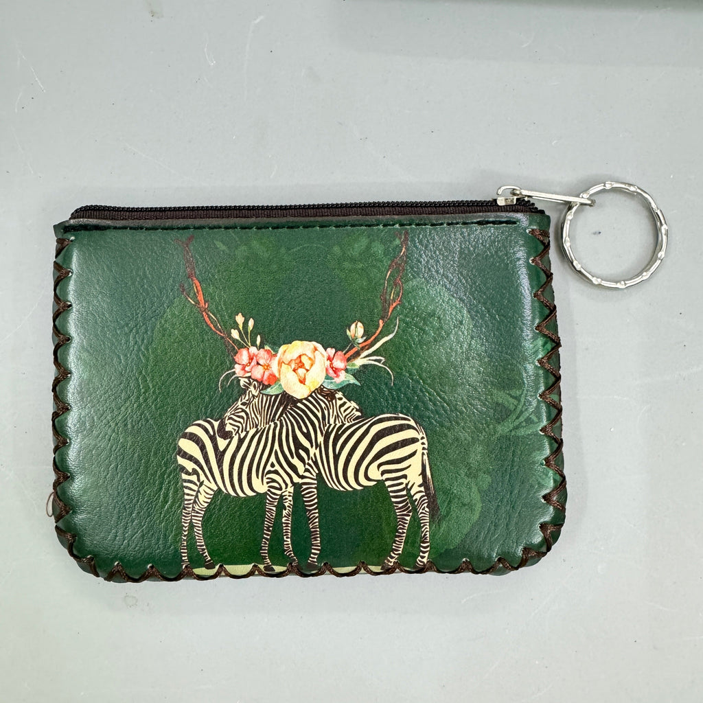Zebra Print Hand Stitch Coin Purse HB0665 - NO.76