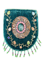 Feather Pattern Velvet Crossbody Bag LUG-FeatherGem - view 15