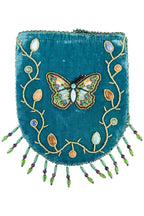Butterfly Pattern Velvet Crossbody Bag LUG - view 9