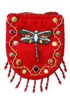 Dragonfly Pattern Velvet Crossbody MUG-Dragonfly - view 14