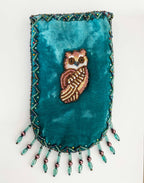 OWL Pattern Velvet Crossbody Bags VXL0609 - view 2