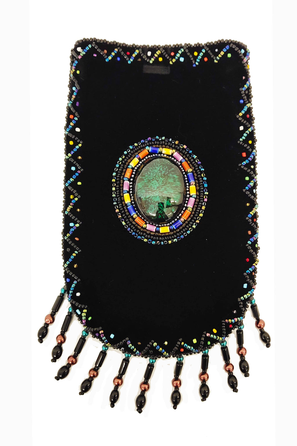 Gem Pattern Velvet Crossbody Bags VXL0609-Gem - view 4