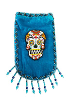 Skull Pattern Velvet Crossbody Bags VXL0609