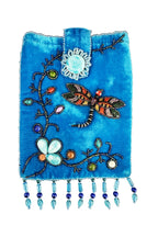 Dragonfly Rectangular Velvet Crossbody VBG15