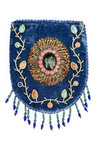 Feather Pattern Velvet Crossbody Bag LUG-FeatherGem - view 17