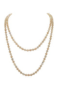 Citrine Quartz Stone Necklace N3180 - view 2