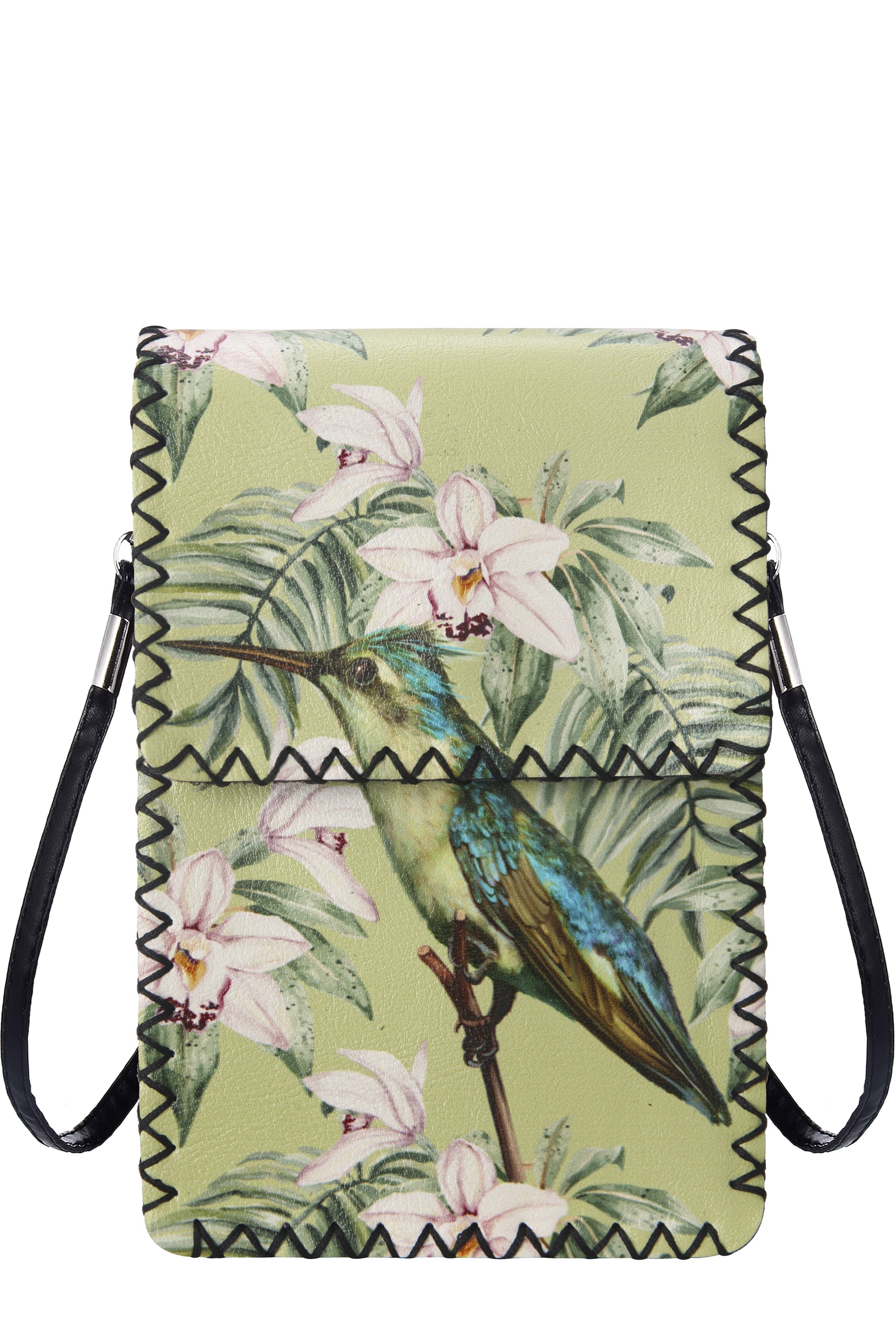 Floral Woodpecker Printed Crossbody HB0580 - NO.141