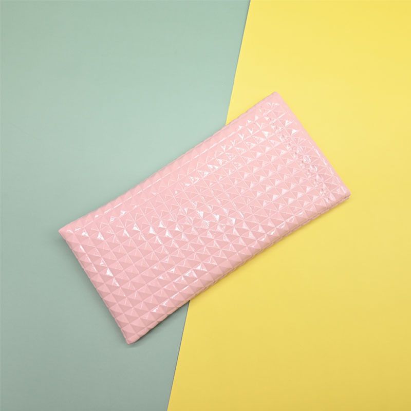 Diamond Grid Pattern Glasses PU Protecting Case HB2695