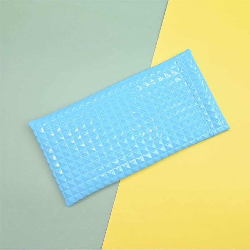 Diamond Grid Pattern Glasses PU Protecting Case HB2695