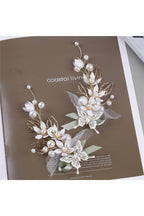 Handmade Flower Pearl Hair Clip Set L2827