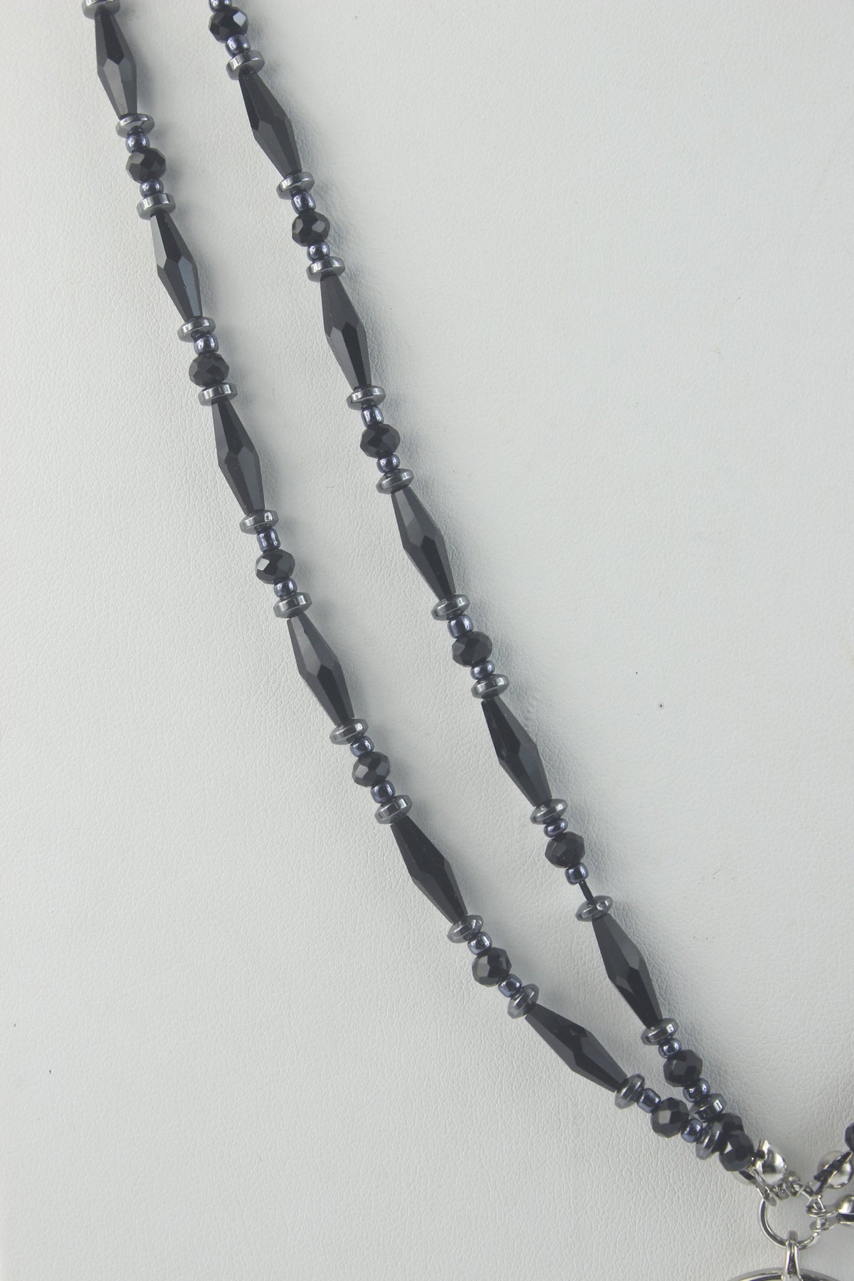 Two Layer Crystal Bead Neck Lanyard N2945