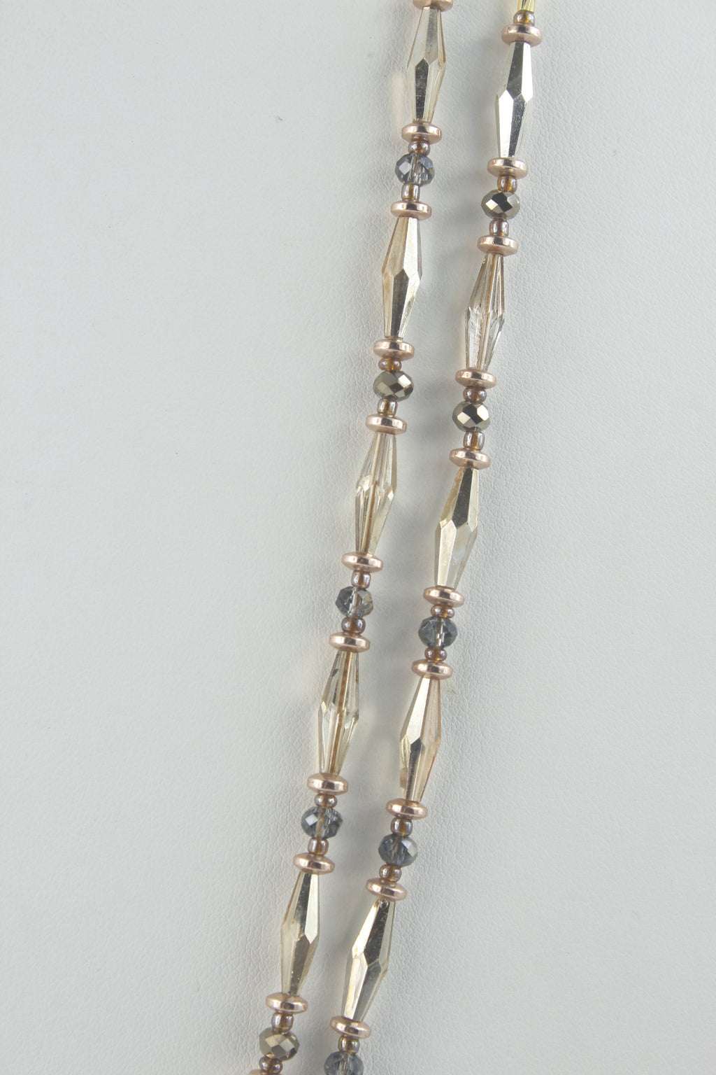 Two Layer Crystal Bead Neck Lanyard N2945