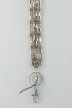 Two Layer Crystal Bead Neck Lanyard N2945