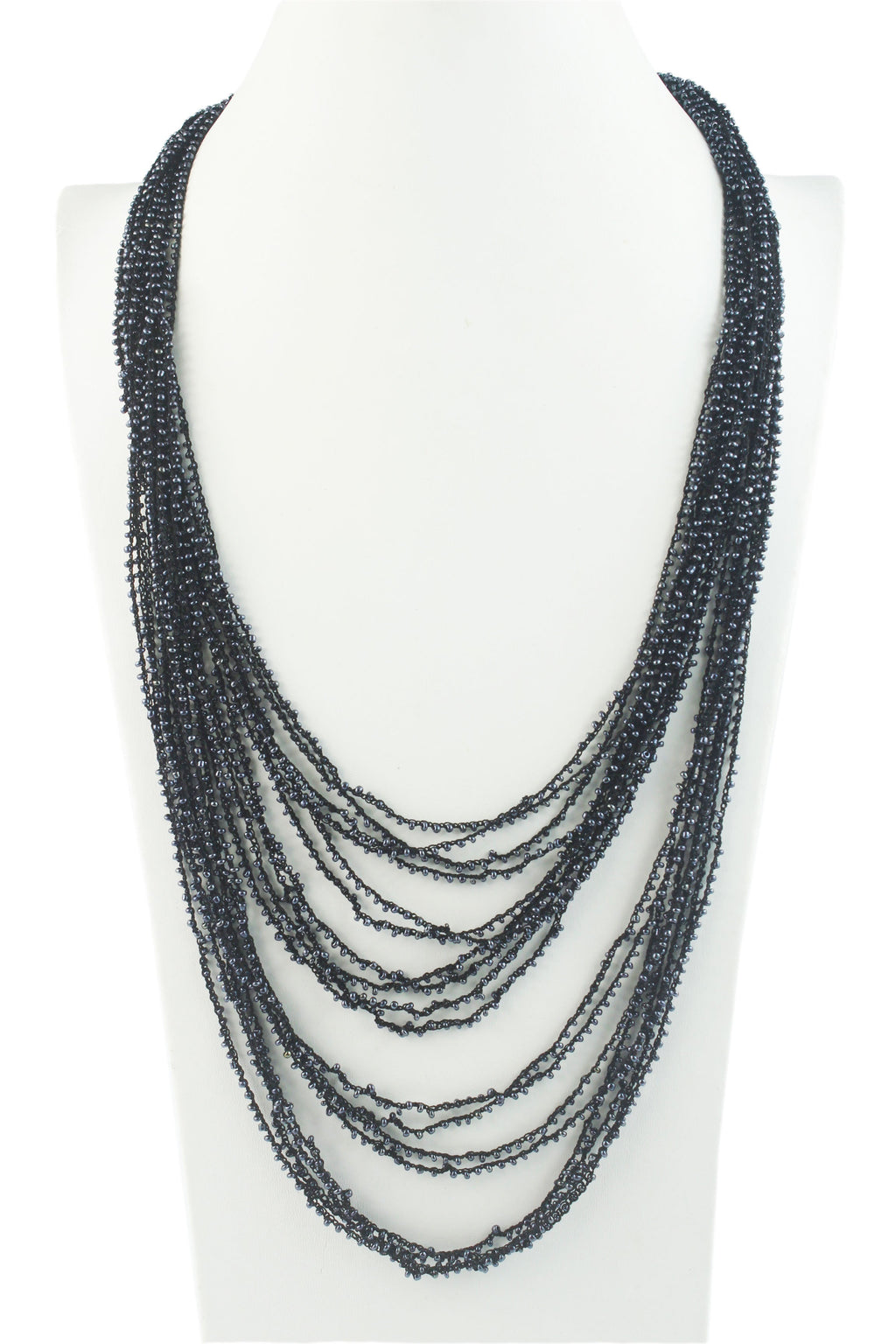 Multpile Layer Long Crystal Beads Necklaces N3052