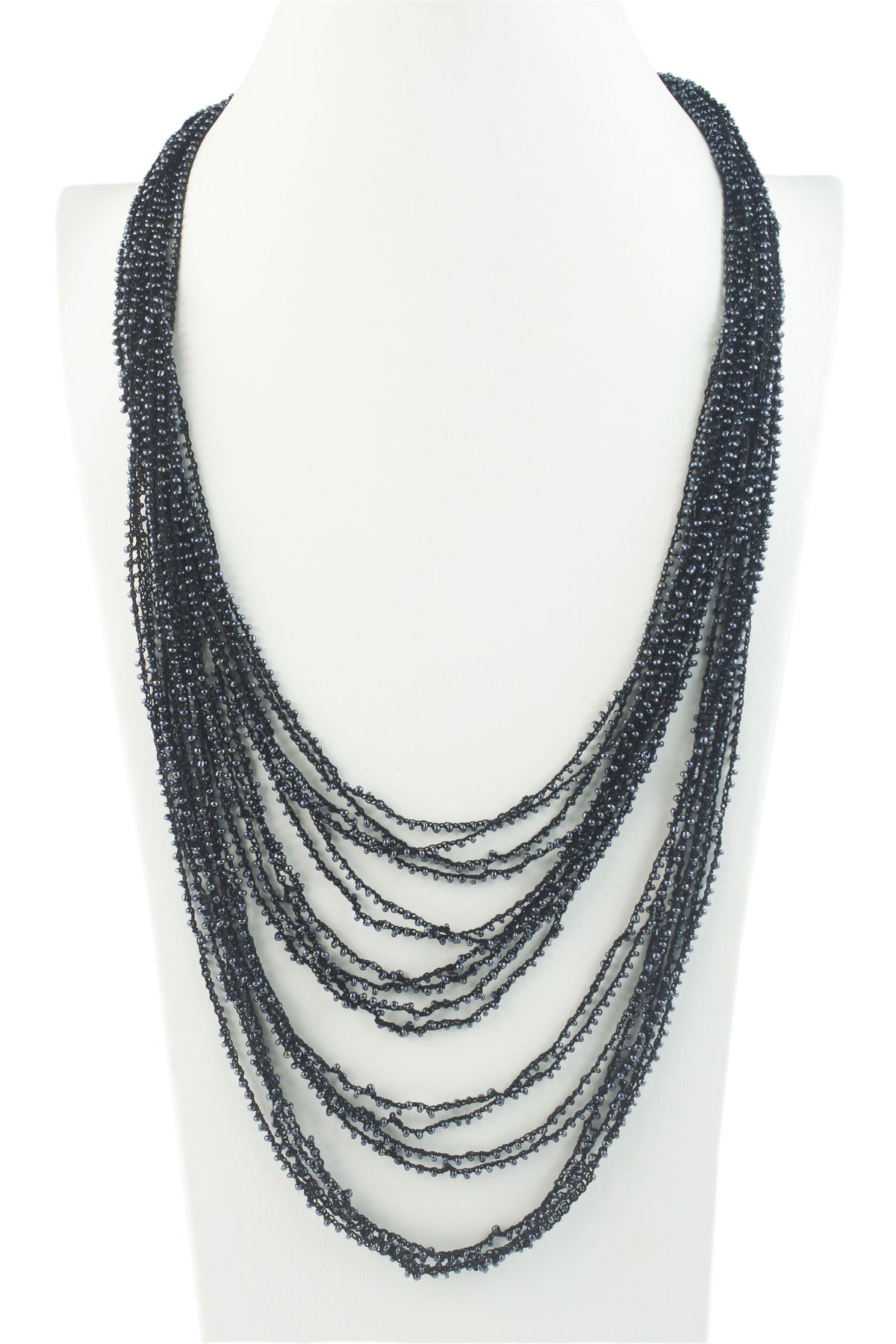 Multpile Layer Long Crystal Beads Necklaces N3052