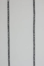 Simple Hematite Stone Pendant Necklaces N3063