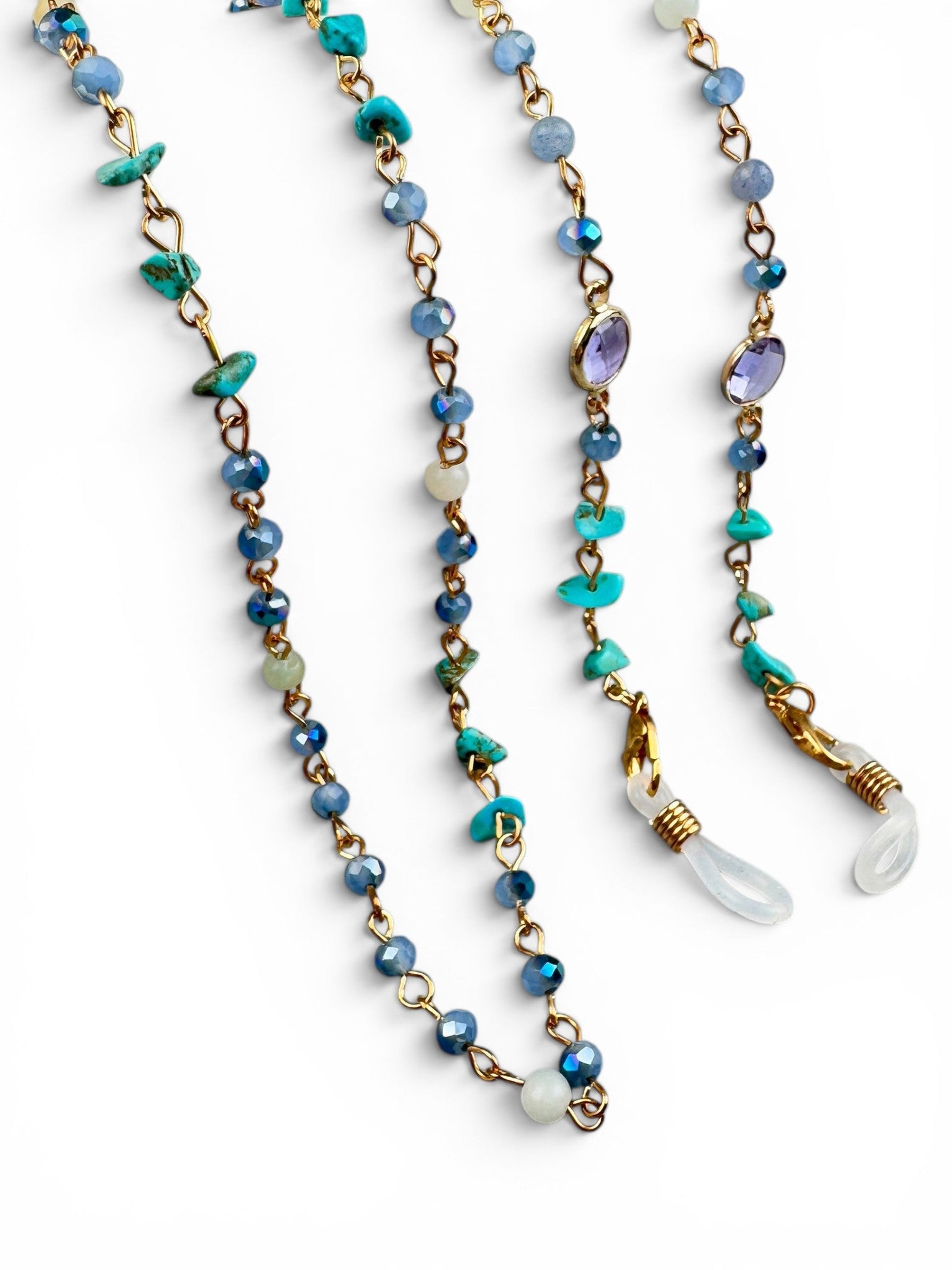 Amazonite Bead Eyeglasses Holder Necklace EC5585